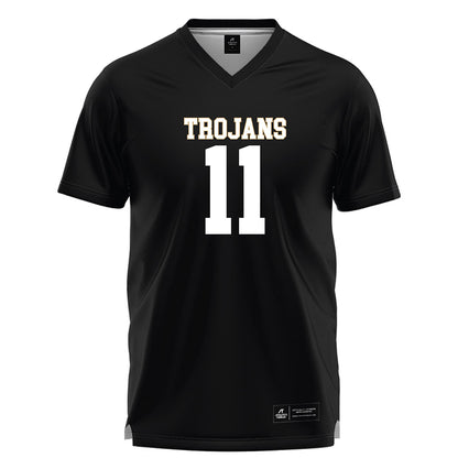 Anderson - NCAA Men's Lacrosse : Aiden Dixon - Black Lacrosse Jersey -0