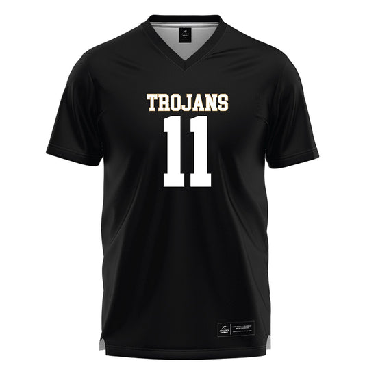 Anderson - NCAA Men's Lacrosse : Aiden Dixon - Black Lacrosse Jersey -0