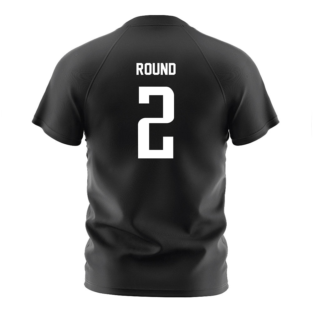 Anderson - NCAA Men's Soccer : Jamie Round - Black Soccer Jersey-1