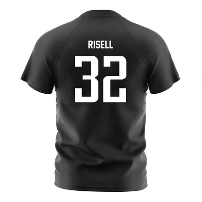Anderson - NCAA Men's Soccer : Samuel Risell - Black Soccer Jersey-1
