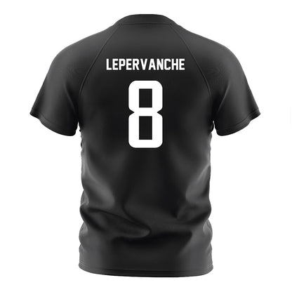 Anderson - NCAA Men's Soccer : Juan Lepervanche - Black Soccer Jersey-1