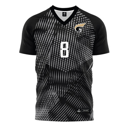 Anderson - NCAA Men's Soccer : Juan Lepervanche - Black Soccer Jersey-0