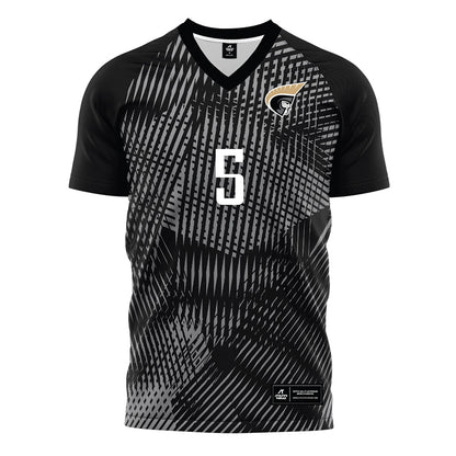Anderson - NCAA Men's Soccer : Tiago Perez - Black Soccer Jersey-0