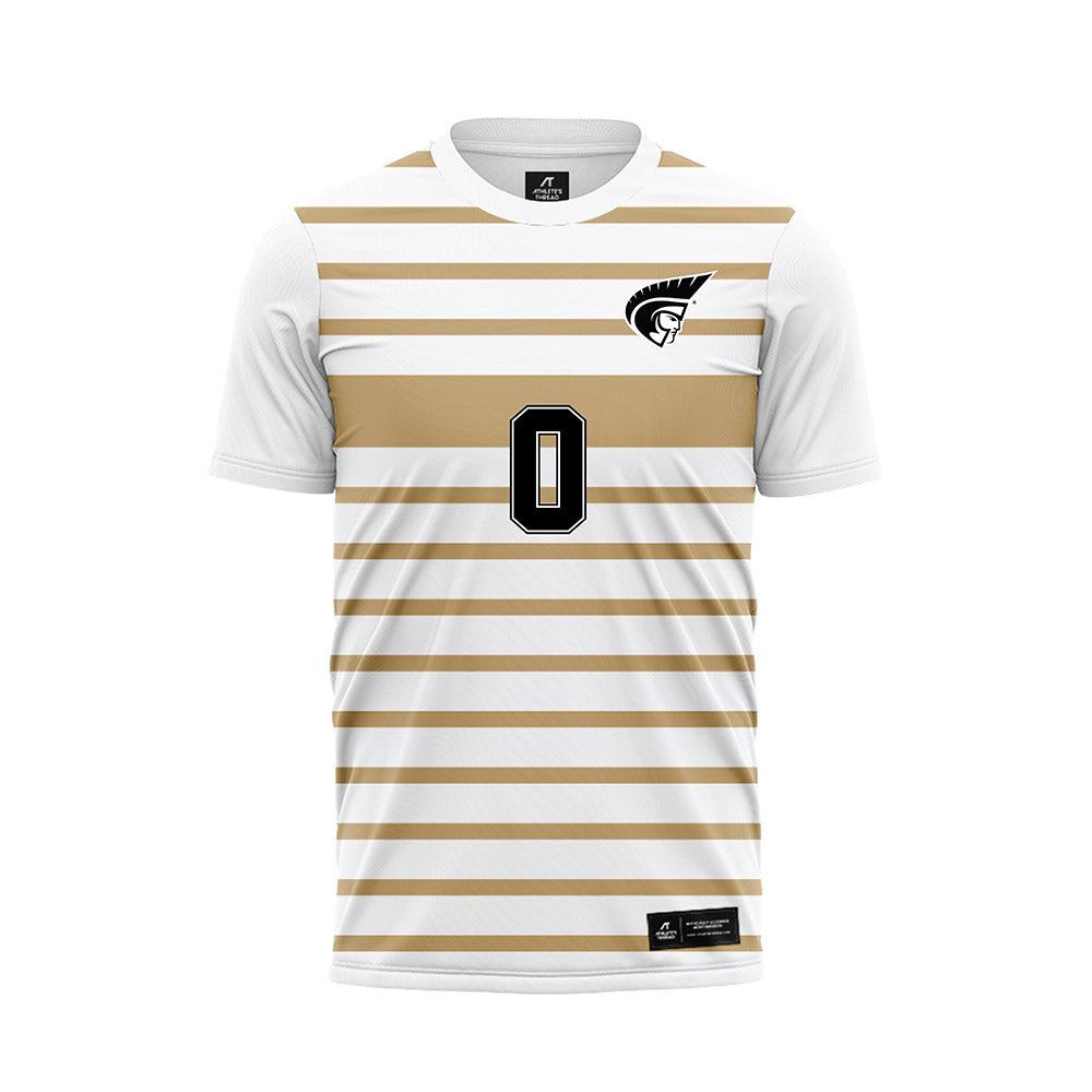Anderson - NCAA Women's Soccer : Aliyah Morgan - White Soccer Jersey-0