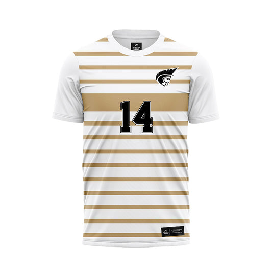 Anderson - NCAA Women's Soccer : Robbie Gilbert - White Soccer Jersey-0