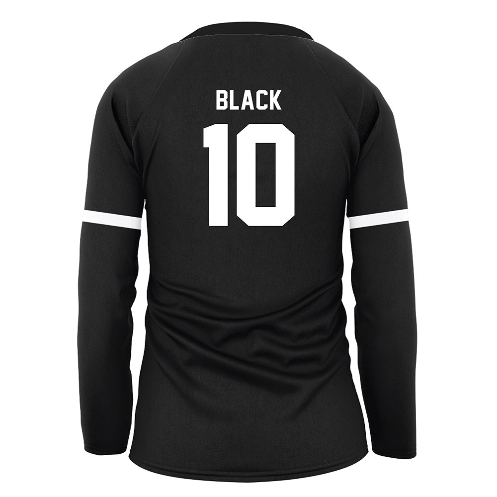 Anderson - NCAA Women's Volleyball : Karley Black - Black Volleyball Jersey-1