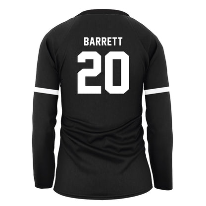 Anderson - NCAA Women's Volleyball : Kaitlyn Barrett - Black Volleyball Jersey-1