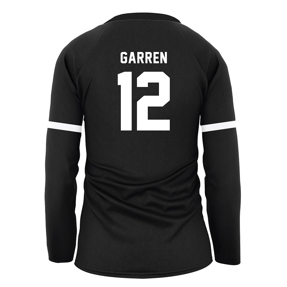Anderson - NCAA Women's Volleyball : Kaleigh Garren - Black Volleyball Jersey-1