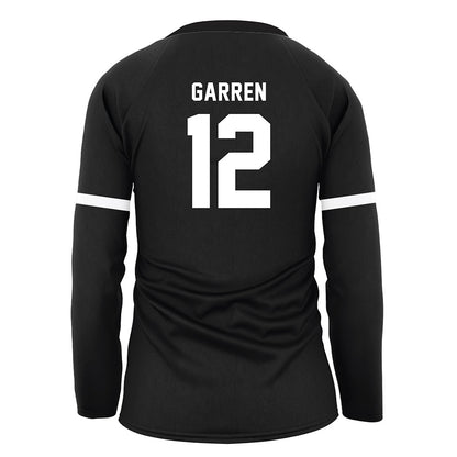 Anderson - NCAA Women's Volleyball : Kaleigh Garren - Black Volleyball Jersey-1