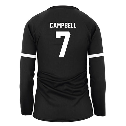 Anderson - NCAA Women's Volleyball : Emily Campbell - Black Volleyball Jersey-1