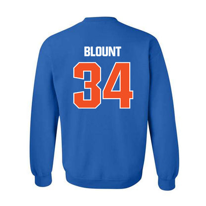 Morgan State - NCAA Football : Cinque Blount - Classic Shersey Crewneck Sweatshirt-1
