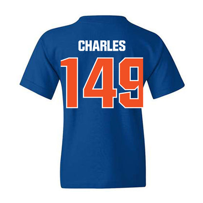 Morgan State - NCAA Wrestling : Yannis Charles - Classic Shersey Youth T-Shirt-1