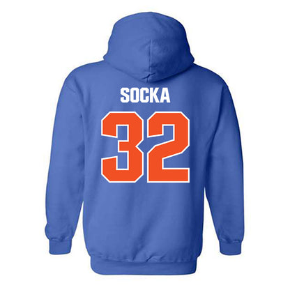 Morgan State - NCAA Men's Basketball : Jayden Socka - Classic Shersey Hooded Sweatshirt-1