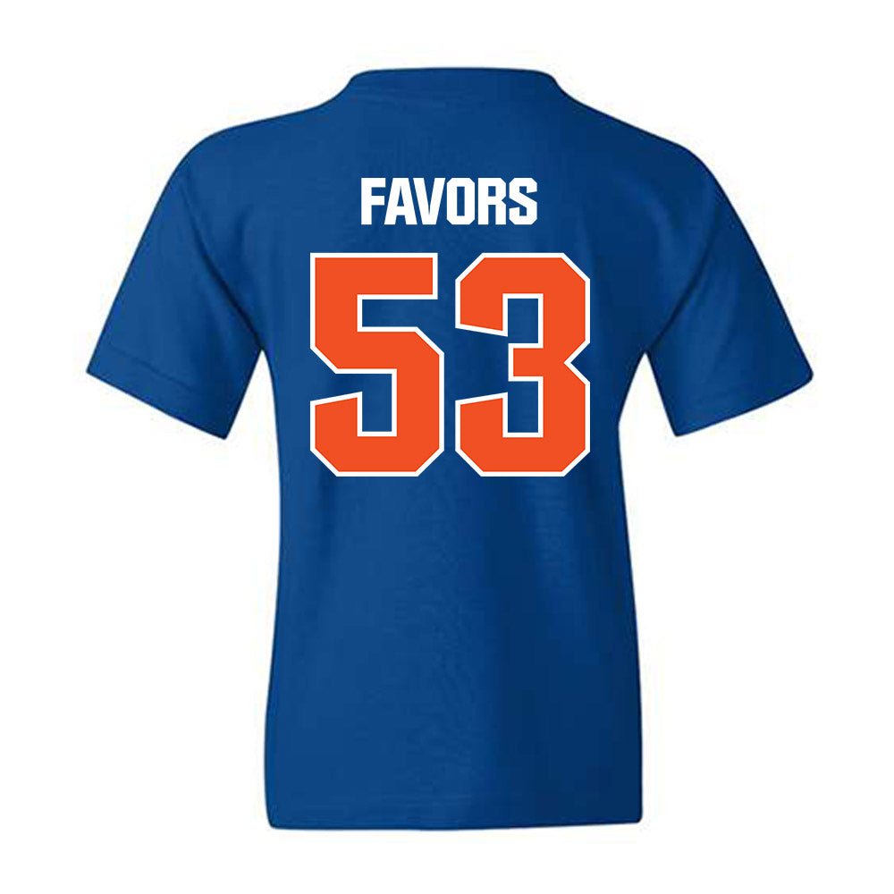 Morgan State - NCAA Football : Adorain Favors - Classic Shersey Youth T-Shirt-1