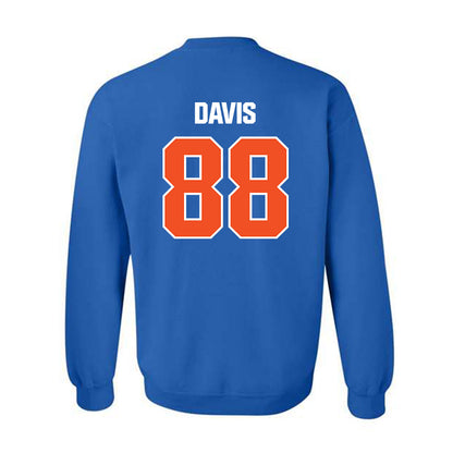 Morgan State - NCAA Football : Treston Davis - Classic Shersey Crewneck Sweatshirt-1