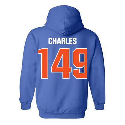 Morgan State - NCAA Wrestling : Yannis Charles - Classic Shersey Hooded Sweatshirt-1