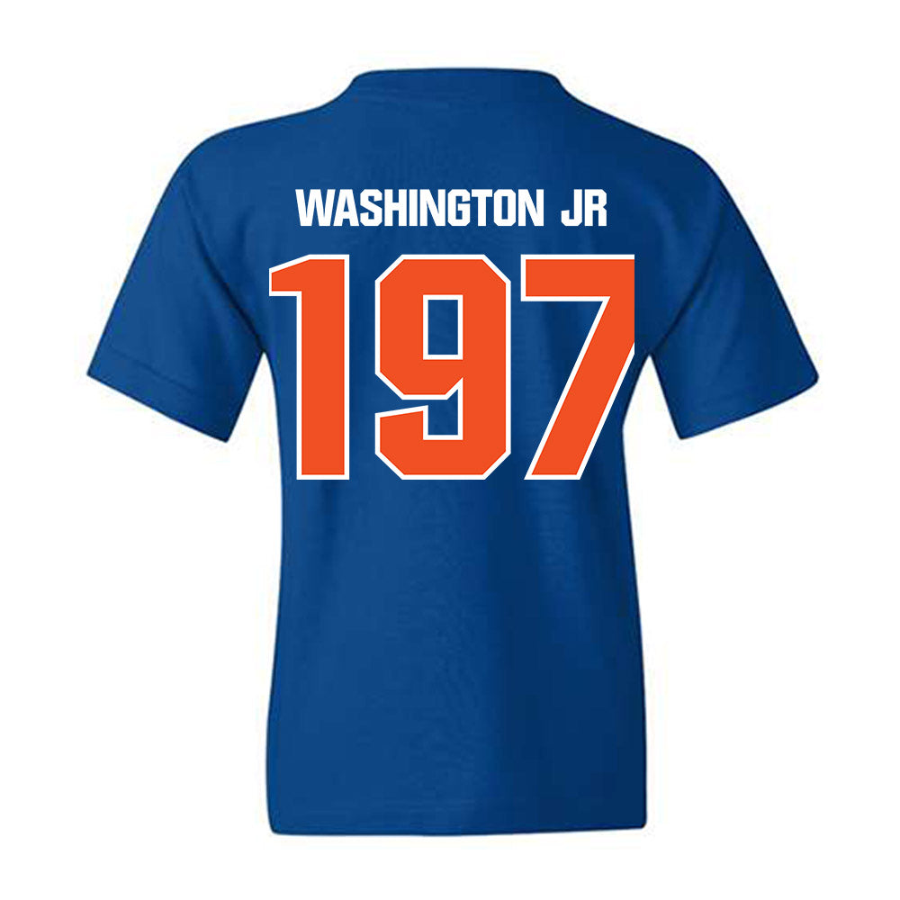 Morgan State - NCAA Wrestling : Eric Washington Jr - Classic Shersey Youth T-Shirt-1