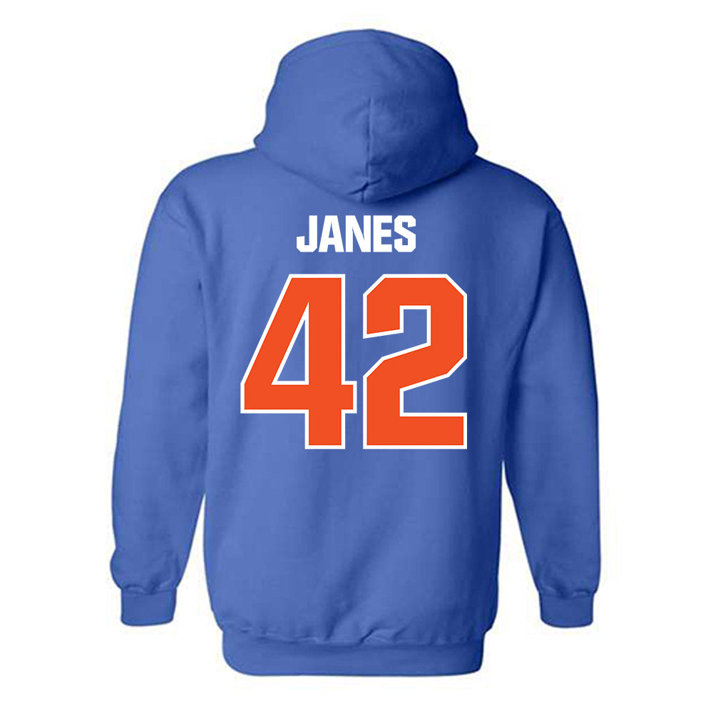 Morgan State - NCAA Men's Basketball : Dallas Janes - Classic Shersey Hooded Sweatshirt-1