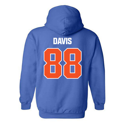 Morgan State - NCAA Football : Treston Davis - Classic Shersey Hooded Sweatshirt-1