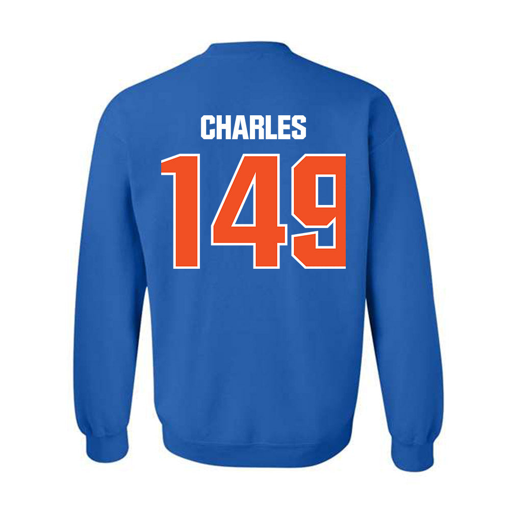 Morgan State - NCAA Wrestling : Yannis Charles - Classic Shersey Crewneck Sweatshirt-1