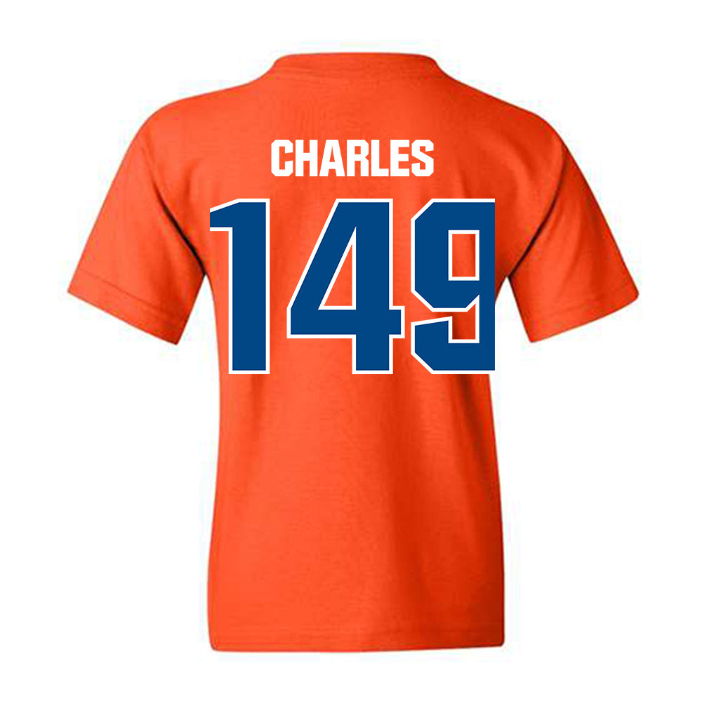Morgan State - NCAA Wrestling : Yannis Charles - Classic Shersey Youth T-Shirt-1