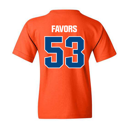 Morgan State - NCAA Football : Adorain Favors - Classic Shersey Youth T-Shirt-1