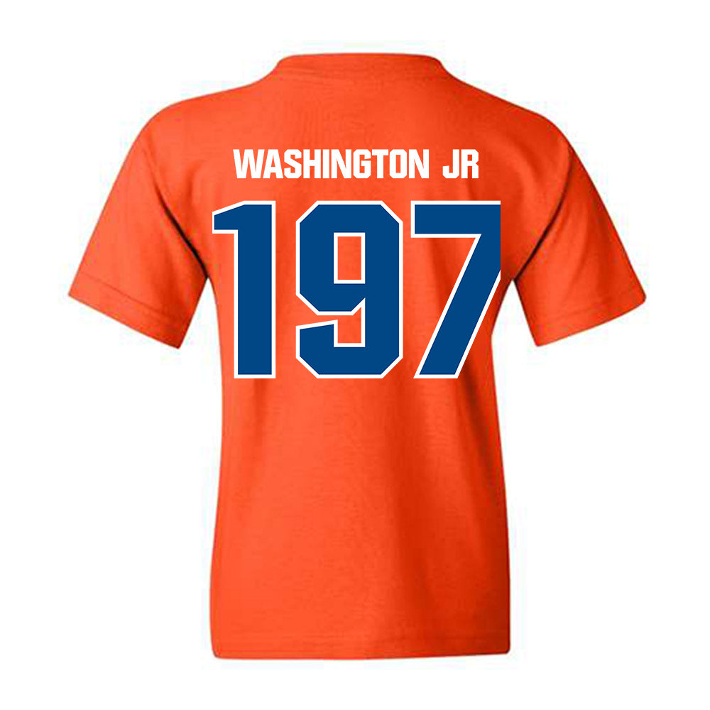 Morgan State - NCAA Wrestling : Eric Washington Jr - Classic Shersey Youth T-Shirt-1