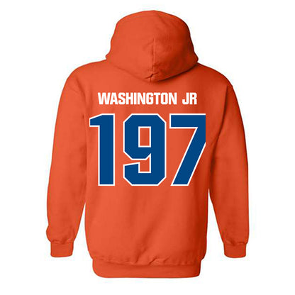 Morgan State - NCAA Wrestling : Eric Washington Jr - Classic Shersey Hooded Sweatshirt-1