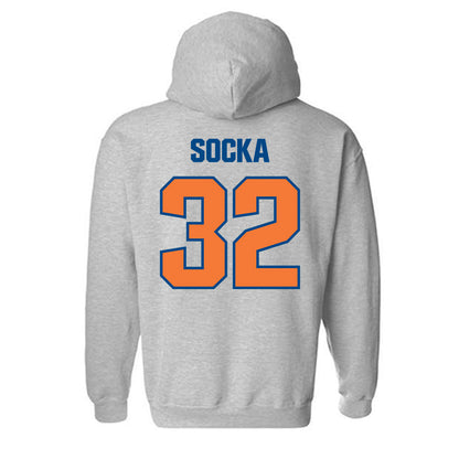 Morgan State - NCAA Men's Basketball : Jayden Socka - Classic Shersey Hooded Sweatshirt-1