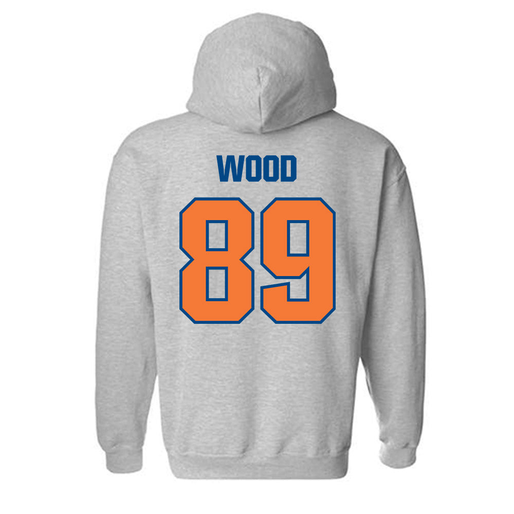 Morgan State - NCAA Football : Tyreek Wood - Classic Shersey Hooded Sweatshirt-1