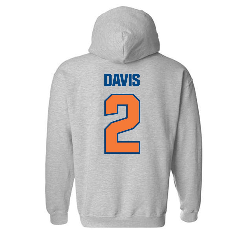 Morgan State - NCAA Men's Basketball : Elijah Davis - Classic Shersey Hooded Sweatshirt-1