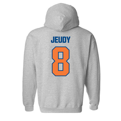 Morgan State - NCAA Football : Jordan Jeudy - Classic Shersey Hooded Sweatshirt-1