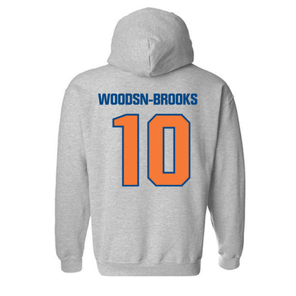 Morgan State - NCAA Football : Jianni Woodsn-Brooks - Classic Shersey Hooded Sweatshirt-1