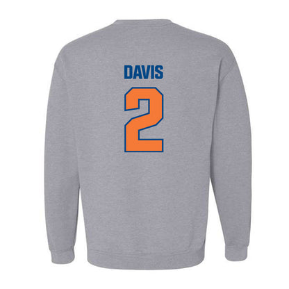 Morgan State - NCAA Men's Basketball : Elijah Davis - Classic Shersey Crewneck Sweatshirt-1