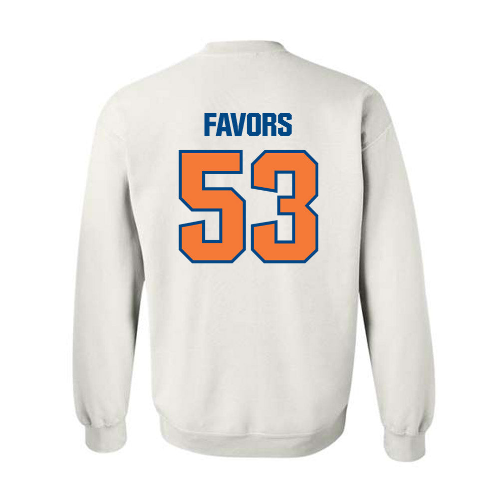 Morgan State - NCAA Football : Adorain Favors - Classic Shersey Crewneck Sweatshirt-1
