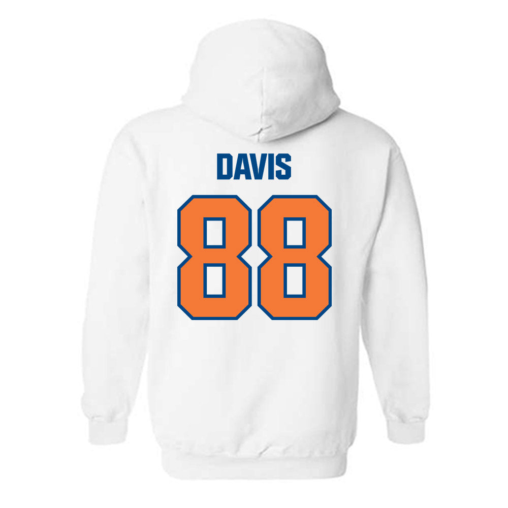 Morgan State - NCAA Football : Treston Davis - Classic Shersey Hooded Sweatshirt-1