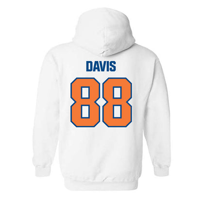 Morgan State - NCAA Football : Treston Davis - Classic Shersey Hooded Sweatshirt-1
