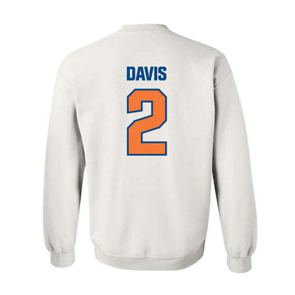 Morgan State - NCAA Men's Basketball : Elijah Davis - Classic Shersey Crewneck Sweatshirt-1