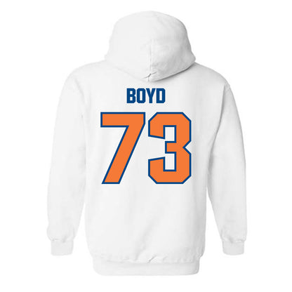 Morgan State - NCAA Football : Kris Boyd - Classic Shersey Hooded Sweatshirt-1