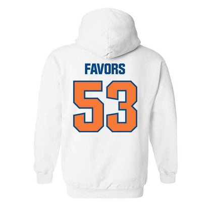 Morgan State - NCAA Football : Adorain Favors - Classic Shersey Hooded Sweatshirt-1
