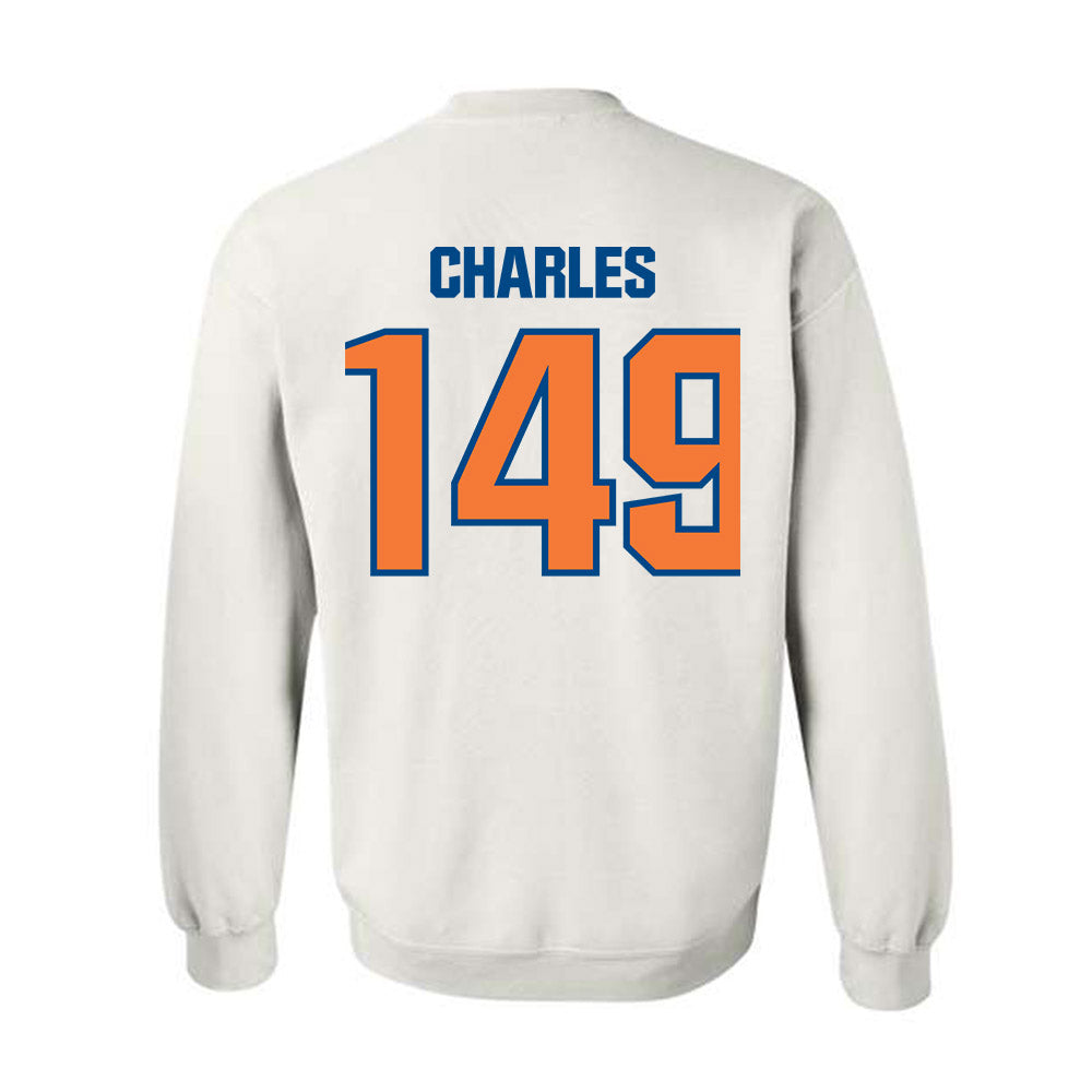 Morgan State - NCAA Wrestling : Yannis Charles - Classic Shersey Crewneck Sweatshirt-1