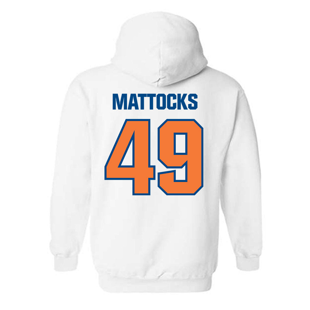 Morgan State - NCAA Football : Arturo Mattocks - Classic Shersey Hooded Sweatshirt-1