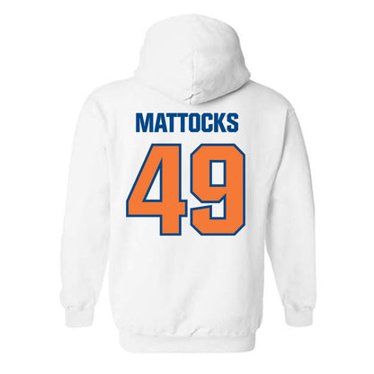 Morgan State - NCAA Football : Arturo Mattocks - Classic Shersey Hooded Sweatshirt-1