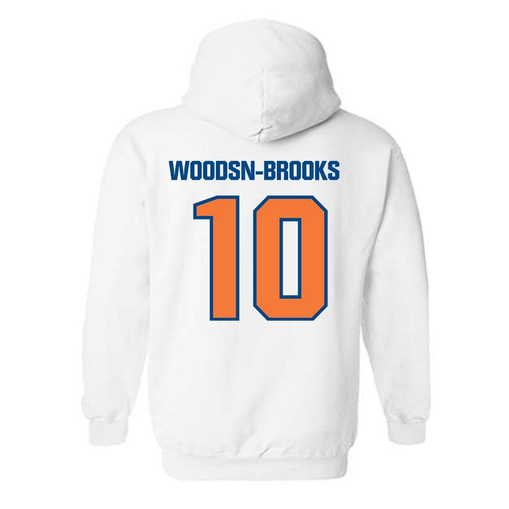 Morgan State - NCAA Football : Jianni Woodsn-Brooks - Classic Shersey Hooded Sweatshirt-1