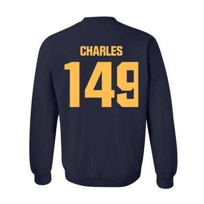 Morgan State - NCAA Wrestling : Yannis Charles - Classic Shersey Crewneck Sweatshirt-1