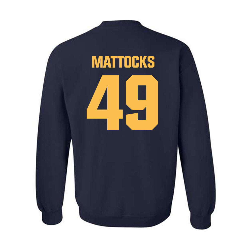 Morgan State - NCAA Football : Arturo Mattocks - Classic Shersey Crewneck Sweatshirt-1