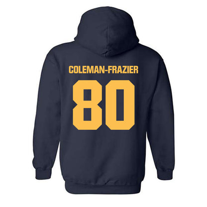 Morgan State - NCAA Football : Zyheem Coleman-Frazier - Classic Shersey Hooded Sweatshirt-1
