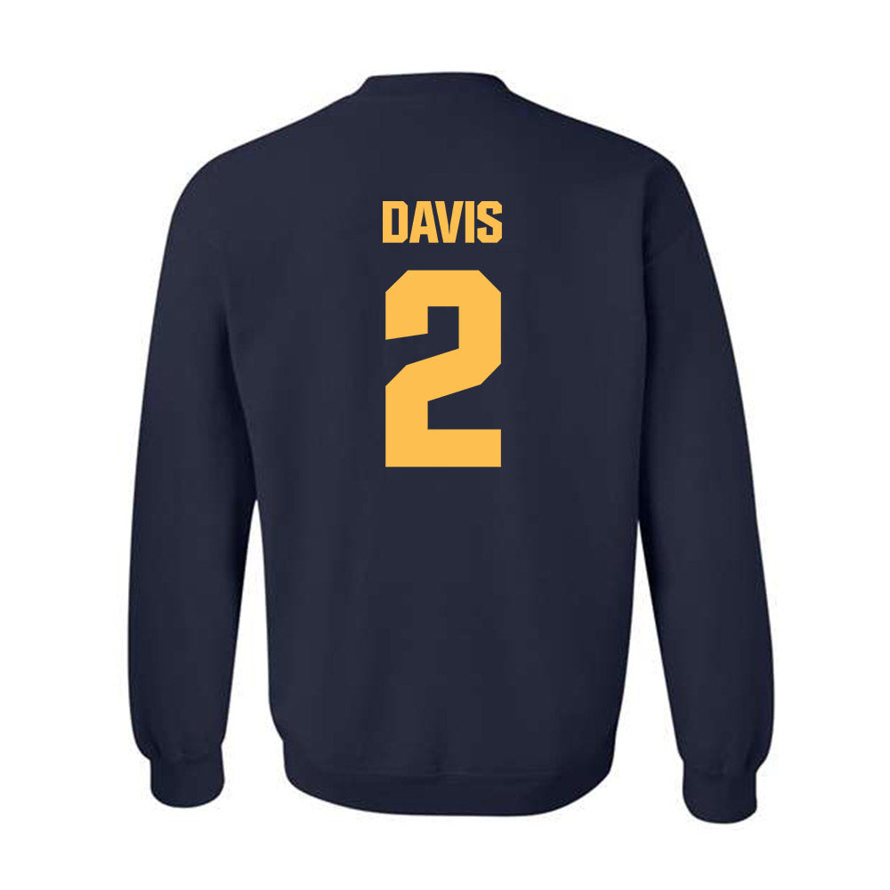 Morgan State - NCAA Men's Basketball : Elijah Davis - Classic Shersey Crewneck Sweatshirt-1