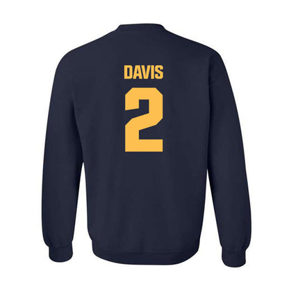 Morgan State - NCAA Men's Basketball : Elijah Davis - Classic Shersey Crewneck Sweatshirt-1