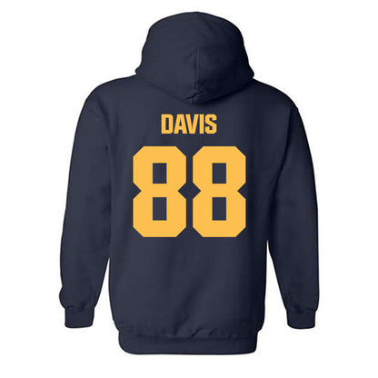 Morgan State - NCAA Football : Treston Davis - Classic Shersey Hooded Sweatshirt-1